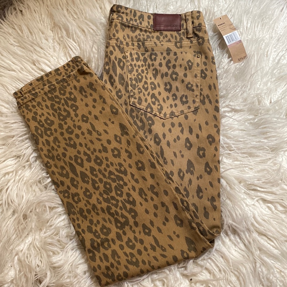 ‼️NEW‼️DKNY JEANS CHEETAH JEGGINGS